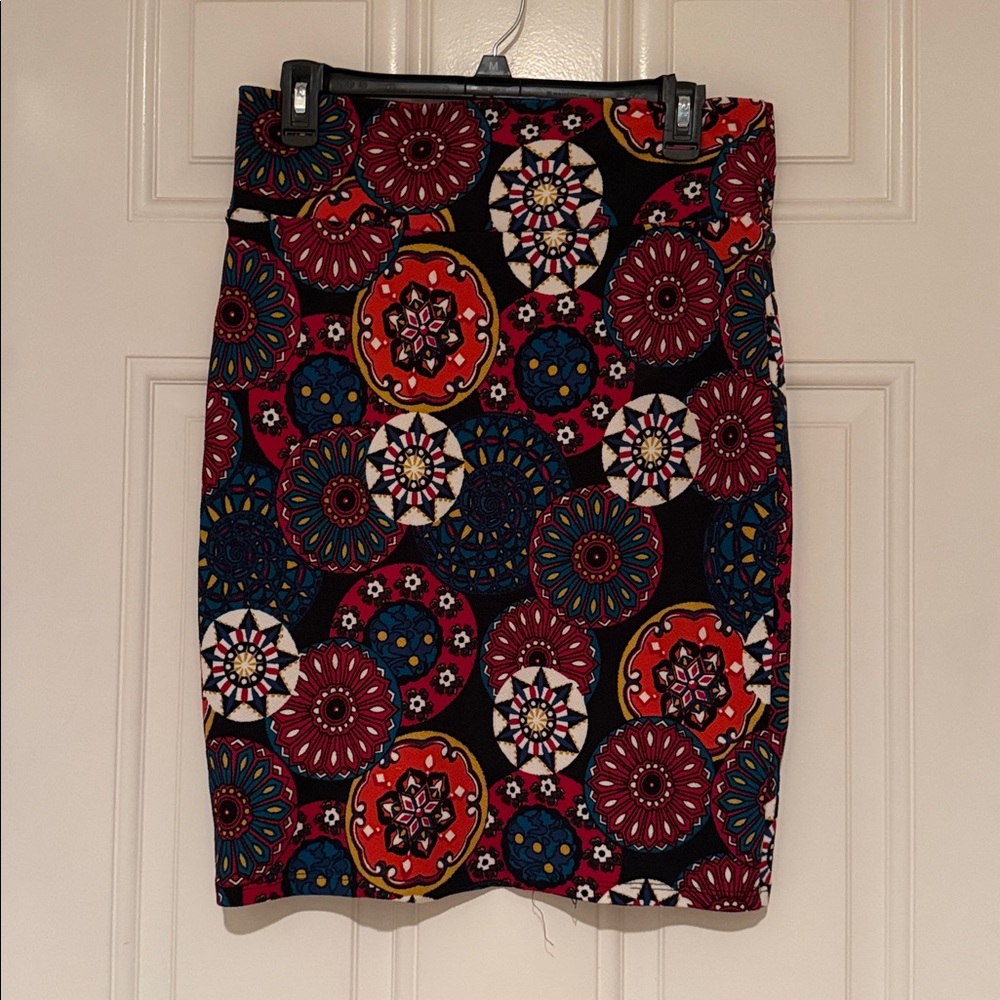 LuLaRoe Colorful Patterned Skirt